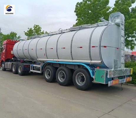 20CBM 60CBM 3 Ejes Cisterna de combustible gasolina / queroseno / tanque de diésel Semirremolque