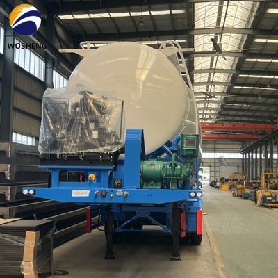 Acero/aluminio/aleación 40-50 toneladas Cisterna de cemento a granel de tipo V
