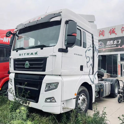 Sitrak G7W 4x2 6x4 Euro6 camión tractor diesel con suspensión neumática y transmisión manual