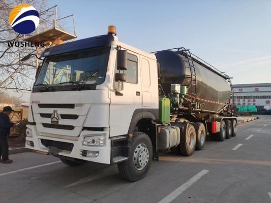 Acero/aluminio/aleación 40-50 toneladas Cisterna de cemento a granel de tipo V