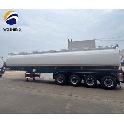 Carga útil máxima 60Ton 3 Eje 42 45 50 CBM transportador de polvo de cemento a granel Cisterna de semirremolque