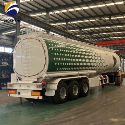 Carga útil máxima 60Ton 3 Eje 42 45 50 CBM transportador de polvo de cemento a granel Cisterna de semirremolque