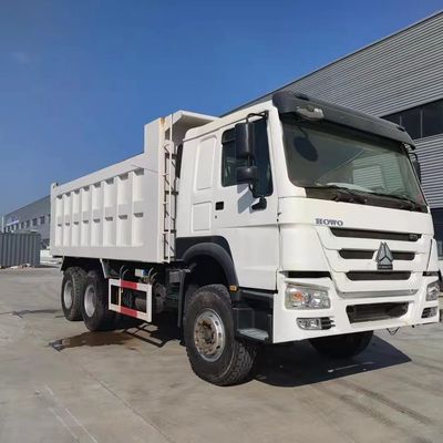 Sinotruck Howo 3/4 ejes 6x4 4x2 8X4 371HP 375HP camión de descarga de cilindros hidráulicos