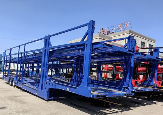 Carga útil máxima 30000 kg Transporte de automóviles personalizable Semirremolque para el transporte de SUV MPV ORV