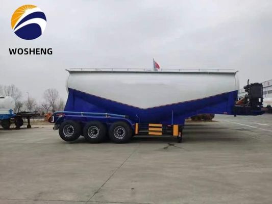 3 Ejes 45-60cbm Cementero Cisterna Semirremolque con motor Diesel Deutz/Huafeng/Weichai