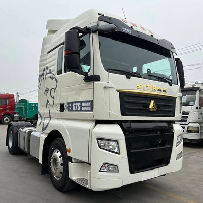 SITRAK G7 de segunda mano de 480 hp caja de cambios AMT 6x4 tipo freno de disco cabeza de camión remolque de tractor