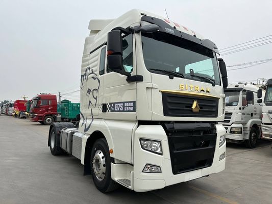 SITRAK G7 de segunda mano de 480 hp caja de cambios AMT 6x4 tipo freno de disco cabeza de camión remolque de tractor