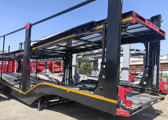 WS Shandong 8 remolque de transporte de automóviles remolque de carga personalizado con tren de aterrizaje opcional