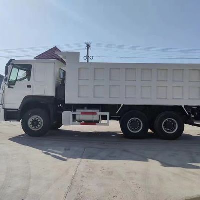 10-15T Peso bruto del vehículo Sinotruk de segunda mano Haowo Dump Truck 375 caballos de fuerza
