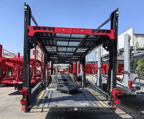 WS Shandong 8 remolque de transporte de automóviles remolque de carga personalizado con tren de aterrizaje opcional