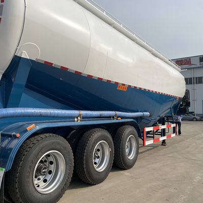 60 toneladas de carga útil máxima camión remolque granel cemento silo camión cisterna semirremolques para el producto