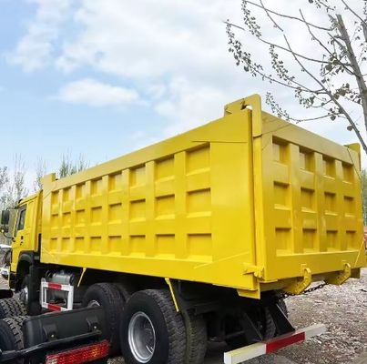 Peso bruto del vehículo 10-15T Sinotruck HOWO 6X4 Dump Truck Tipper 371HP 360° cámara trasera