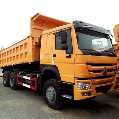 Ventas garantizadas de segunda mano 6*4 8*4 HOWO camión de descarga usado para construcción de transporte