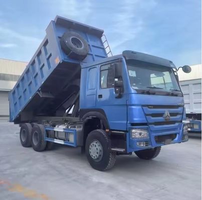Ventas garantizadas de segunda mano 6*4 8*4 HOWO camión de descarga usado para construcción de transporte