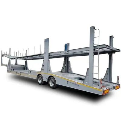 Tractor de carga de 3 ejes para automóviles de dos pisos para automóviles y camiones de transporte automático Tractor de acero