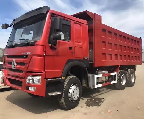 HOWO 6X4 camión de segunda mano para minería a Rusia ventana manual y tanque de carga 5.3-6.2M