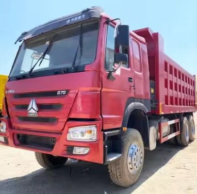 Peso bruto del vehículo 20000 kg Camiones usados de tracción ligera de 6x4 para el transporte de carga a granel