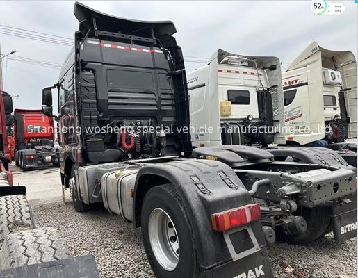 Howo camiones tractor 540 HP T7H 6x4 con sistema multimedia y 2 números de cambio inverso