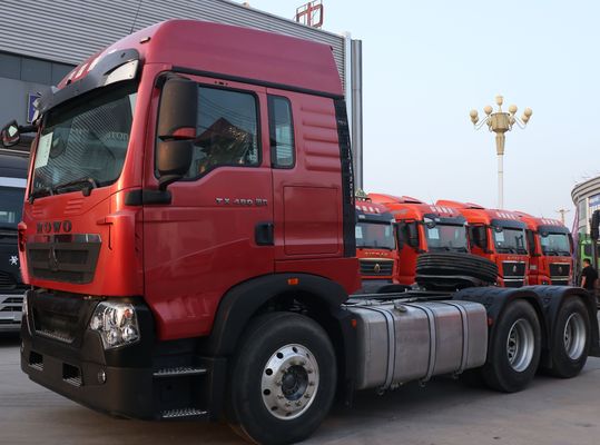 480 CV 10 ruedas motor de hombre diesel tractor cabeza de camión para el par máximo Nm 2500Nm