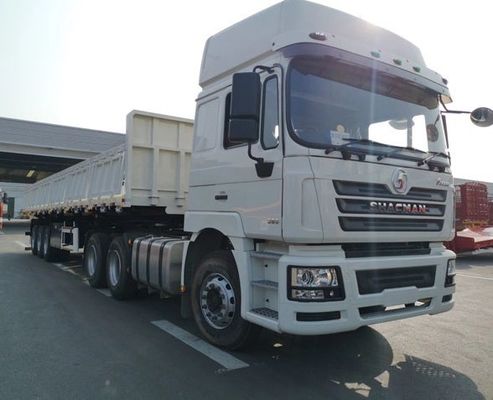 Camión usado de 336 CV HOWO para el transporte 8685*2496*3850mm Semirremolque