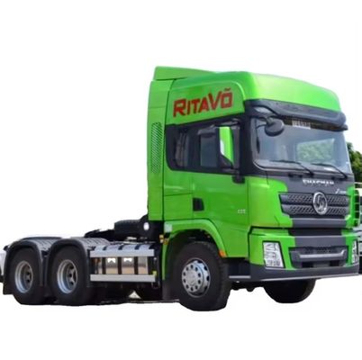 6X4 rueda motriz Shacman X3000 420HP camión tractor usado con control electrónico de estabilidad