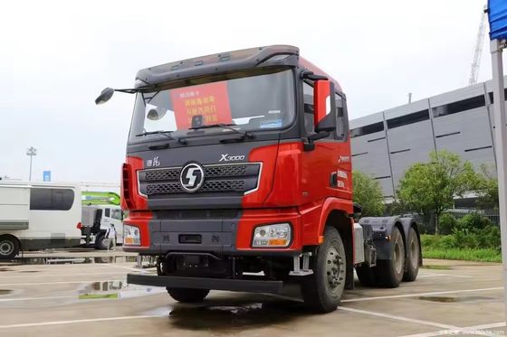 6X4 rueda motriz Shacman X3000 420HP camión tractor usado con control electrónico de estabilidad