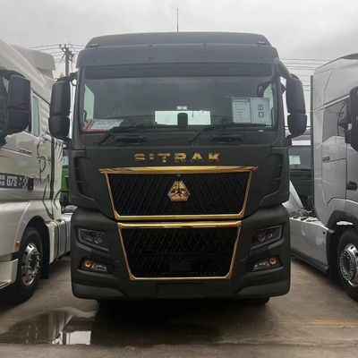 Usado Sinotruk Sitrak C9H 6X4 540HP Dirección de mano derecha hombre Euro6 Tractor automático remolque