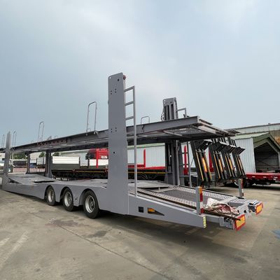 13/16 toneladas Fuwa/BPW Ejes Transporte de vehículos Semirremolque para el transporte de automóviles y contenedores