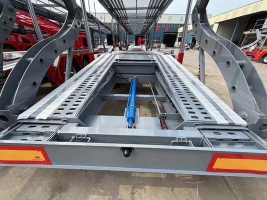13/16 toneladas Fuwa/BPW Ejes Transporte de vehículos Semirremolque para el transporte de automóviles y contenedores