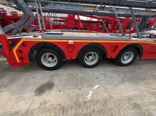 Transporte de coches eficientemente con 2/3 Ejes 6-10 Unidades Car Carrier Trailer desde Directamente