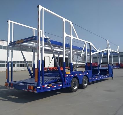 Q345/T700L 6/8/10 asientos Automóvil y vehículo transporte de automóviles camión semi remolque