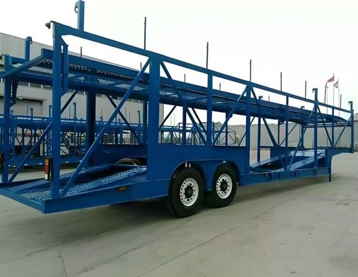 Q345/T700L 6/8/10 asientos Automóvil y vehículo transporte de automóviles camión semi remolque