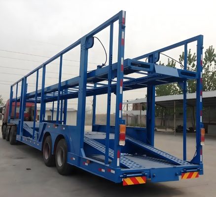 Q345/T700L 6/8/10 asientos Automóvil y vehículo transporte de automóviles camión semi remolque
