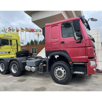 Camión de remolque usado Sinotruk HOWO 371HP 375HP 6X4 Tractor Truck Head para el mercado africano