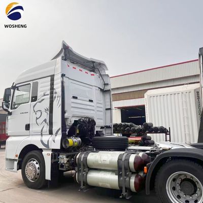 Sinotruck de fila doble de asientos usados Sitrak camiones tractor con 430hp C7H C9H motor en el mejor