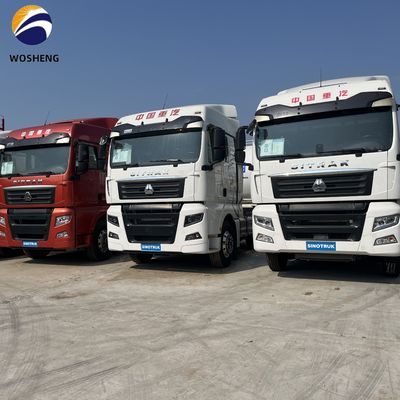 Dirección izquierda Sinotruck usado Sitrak camiones tractor con cámara de aire para sus necesidades