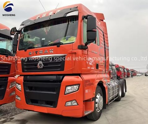 Dirección izquierda Sinotruck usado Sitrak camiones tractor con cámara de aire para sus necesidades